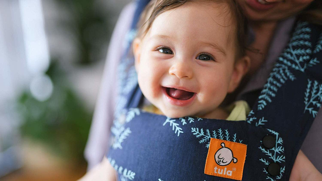 While it can still hold babies up to 45 pounds, the Tula Explore is the only model that lets them face outwards, ad well as inwards (though only until they hit 22 pounds).